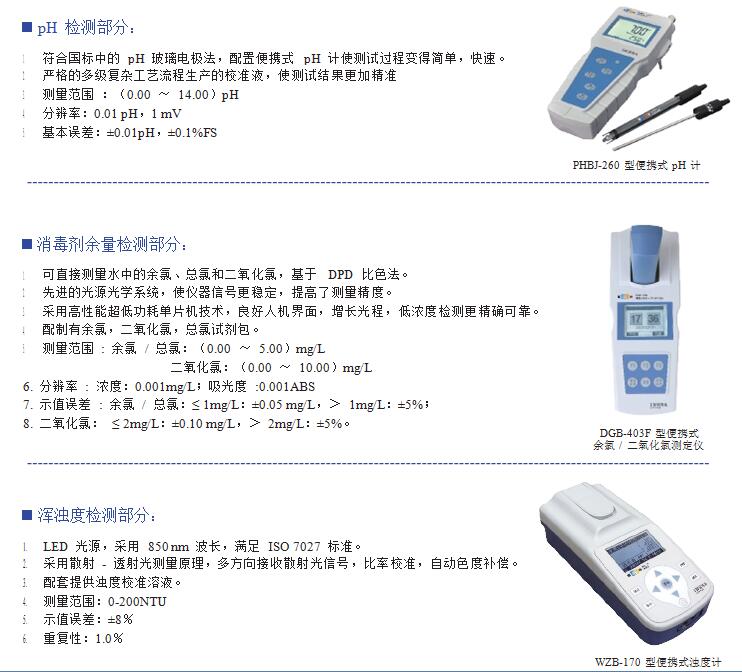 農(nóng)村飲用水安全水質(zhì)檢測項目和儀器有哪些(圖5)